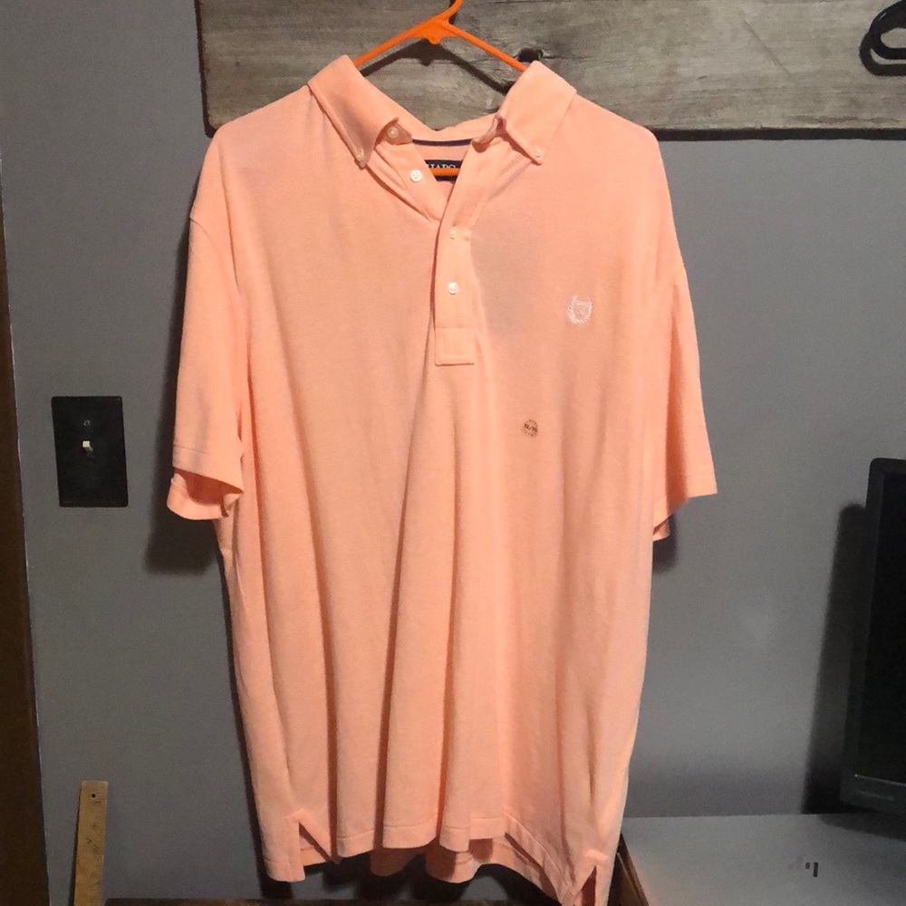 NWT Chaps Ralph Lauren melon polo shirt